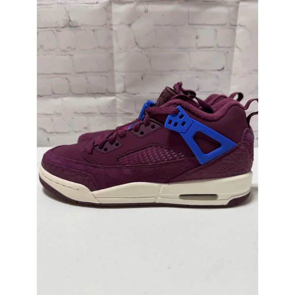 Nike Air Jordan Spizike Low GS Bordeaux Hyper Royal Sail Kids size 6.5Y NIB - Picture 1 of 11